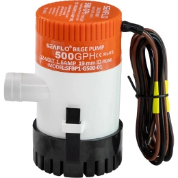 Помпа осушительная 12В 500GPH (32 л/мин) SeaFlo (SFBP1-G500-01)